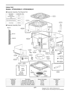 Part Location Diagram of MFX63141903 LG LG