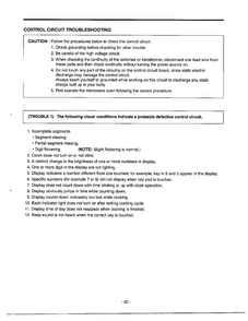 Information Page 10 Diagram and Parts List for MA-682M  LG Microwave