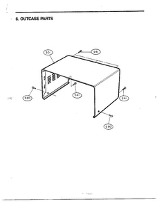 Complete Microwave Assembly Page 7 Diagram and Parts List for MA-860M  LG Microwave