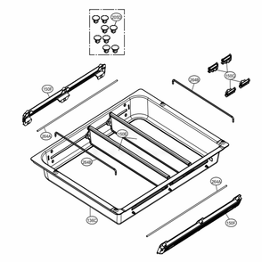 Customchill Parts Diagram and Parts List for LMXS30776S ASTCNA1 LG Refrigerator