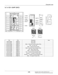 Diagram 1 Diagram and Parts List for ARUM240LTE6 EWGBLEU LG Air Conditioner