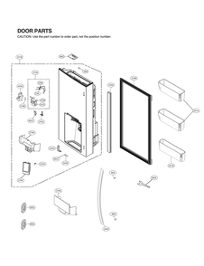 Part Location Diagram of ABQ72940089 LG CASE ASSEMBLY,PCB
