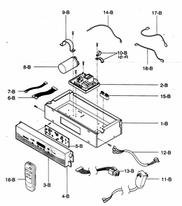 Part Location Diagram of 6862AR2348Y LG HARNESS,MULTI