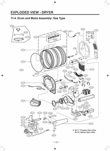 Diagram 3 Diagram and Parts List for W3S1CVK2ENS ABLEEUS LG Washer