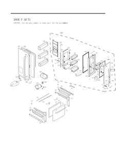 Diagram 2 Diagram and Parts List for GC-J258GSXL ASTCNA0 LG Refrigerator