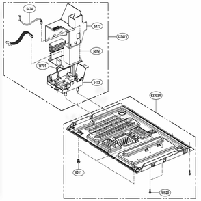 Part Location Diagram of AGU75510204 LG PLATE ASSEMBLY,BASE