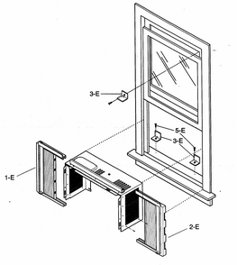 Part Location Diagram of 3211A20009A LG FRAME ASSEMBLY