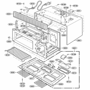Part Location Diagram of 3303W1A005F LG PLATE ASSEMBLY,BASE