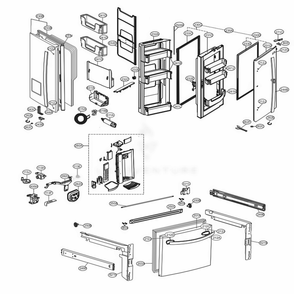 Part Location Diagram of MAK63227004 LG BAR