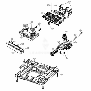 Part Location Diagram of ABT73049201 LG CASING ASSEMBLY