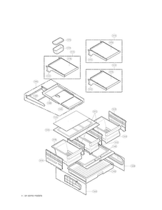 Refrigerator Parts Diagram and Parts List for LMX25981SW 02 LG Refrigerator
