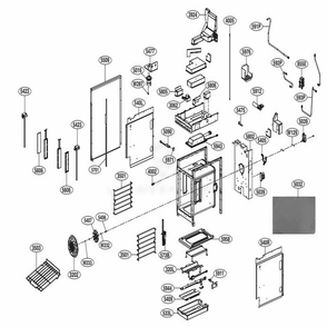 Part Location Diagram of MCK32134215 LG COVER,HEATER