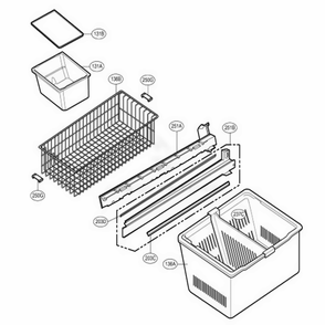Freezer Parts Diagram and Parts List for 78773 ASTCSER LG Refrigerator