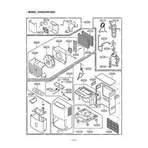 Part Location Diagram of 3550A30193A LG Cover
