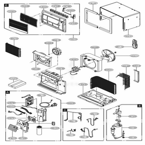 Part Location Diagram of ABQ74404917 LG CASE ASSEMBLY,CONTROL
