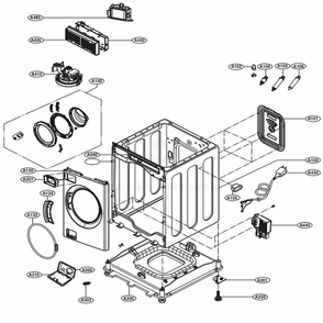 Part Location Diagram of FAA31690712 LG BOLT ASSEMBLY