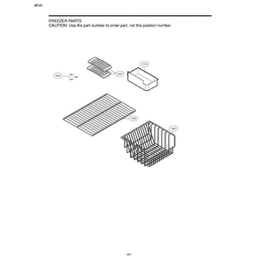 Section 3 Diagram and Parts List for LBN22515SB AWBCLGG LG Refrigerator