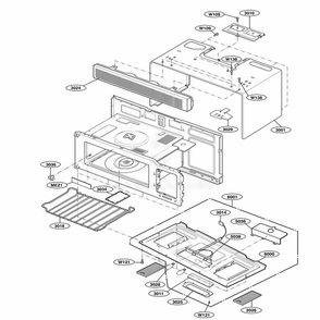 Part Location Diagram of 3850W1D056A LG LABEL,COOKING GUIDE