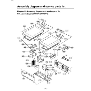 Part Location Diagram of 3550JD1088D LG COVER,DEODORIZER