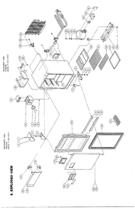 Freezer Diagram and Parts List for 10311  LG Freezer