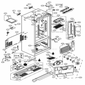 Part Location Diagram of MCK58808101 LG COVER,SENSOR
