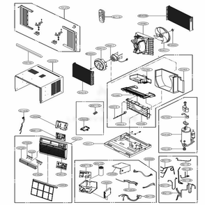 Part Location Diagram of MDD62942304 LG ESCUTCHEON