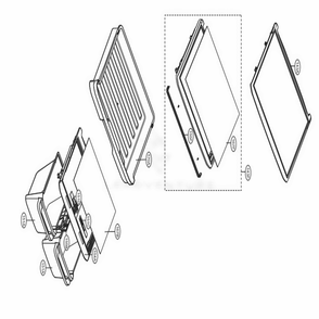 Refrigerator Parts Diagram and Parts List for LTCS20220B AWBCNA2 LG Refrigerator
