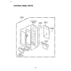 Section 2 Diagram and Parts List for LMA2111ST ASBELGA LG Microwave Oven Combo