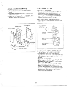 Service Information Page 6 Diagram and Parts List for MA-1273M  LG Microwave