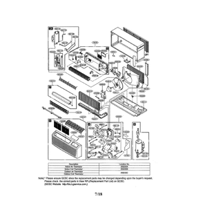 Part Location Diagram of TBZ35878501 LG COMPRESSOR SET,CHINA