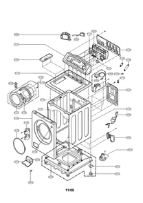 Part Location Diagram of 3110ER2002A LG CASE