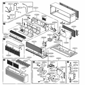 Part Location Diagram of 5300A20006C LG HEATER,ELECTRIC