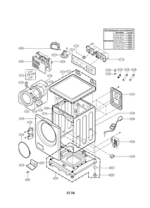Part Location Diagram of EBR80360707 LG PCB ASSEMBLY,MAIN