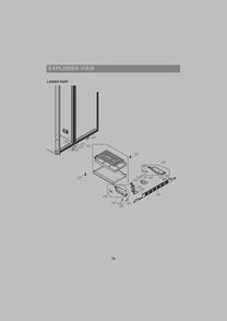Lower Part Diagram and Parts List for GR-L276SSDM ASTCNA0 LG Refrigerator