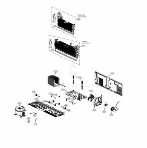 Cycle Parts Diagram and Parts List for LRFXC2406S ASTCNA1 LG Refrigerator