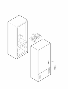 Ice Maker Parts Diagram and Parts List for 79571312310  Kenmore Refrigerator