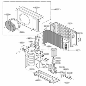 Part Location Diagram of AGL32476439 LG PANEL ASSEMBLY,FRONT(OUT