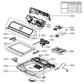 Part Location Diagram of 6201EC2002V LG FILTER ASSEMBLY