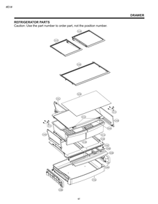 Refrigerator Parts Diagram and Parts List for GM-B228RSFM ASTCSE4 LG Refrigerator