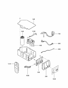 Part Location Diagram of 4994A10063A LG BASE