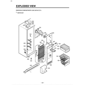 Section 4 Diagram and Parts List for LRSC26930TT ATICLGA LG Refrigerator