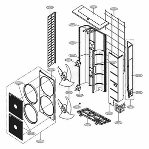 Part Location Diagram of AGL34579127 LG PANEL ASSEMBLY,SIDE