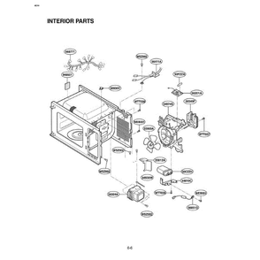Section 3 Diagram and Parts List for LRM2060ST CSSELGA LG Microwave Oven Combo