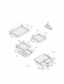 Refrigerator Parts Diagram and Parts List for 79565009402  Kenmore Refrigerator