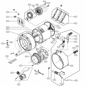 Part Location Diagram of MHW62021902 LG SPIDER