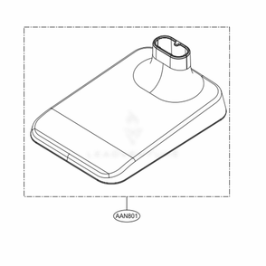Base Assembly, Lower Diagram and Parts List for A905RM ABRELGA LG Upright Vacuum