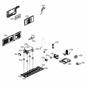 Part Location Diagram of ADH73590301 LG DRIER ASSEMBLY