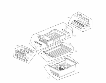 Part Location Diagram of AJP73334616 LG TRAY ASSEMBLY,DRAWER