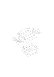 Freezer Parts Diagram and Parts List for LFX28968SW 01 LG Refrigerator