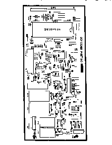Circuit Board Diagram and Parts List for MH-1353M  LG Microwave